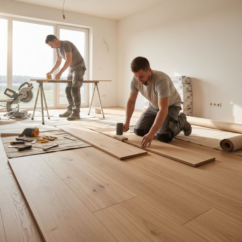 What To Expect During A Professional Hardwood Floors Installation